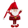 Kurt Adler Standing Red & White Santa Ornament -Christmas Decoration 013099A Standing Red White Santa Ornament 03885.1654879510