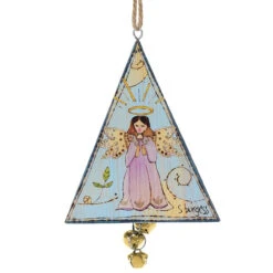 Angel Tin Ornament -Christmas Decoration 013240 Angel Tin Ornament 3 82887.1659013882
