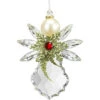 Crystal Expressions Pearl Angel Acrylic Ornament