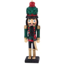Kurt Adler Green Hollywood Nutcracker Ornament
