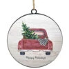 Holiday Truck Ornament -Christmas Decoration 015893A Holiday Truck Ornament 44494.1654884132