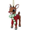 Rudolph Wearing Red Sweater Ornament -Christmas Decoration 019763 Rudolph In Red Sweater Ornament 5 10391.1659013905