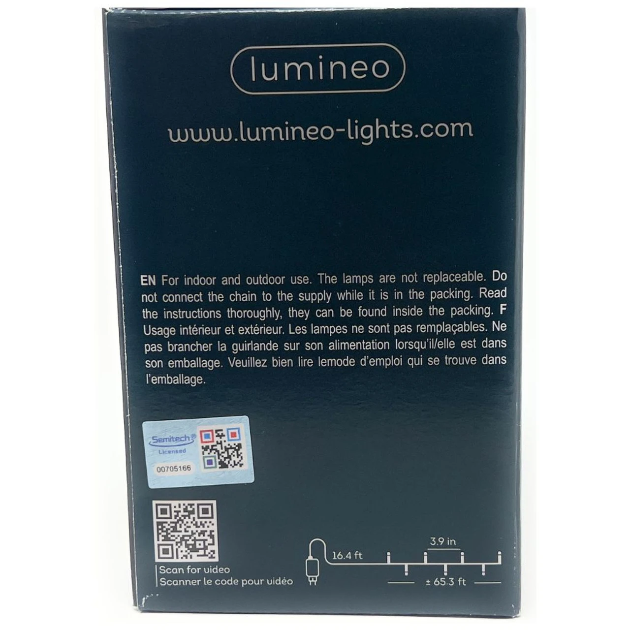 Lumineo 200 LED Color Changing Dancing Lights Green Wire - Image 2