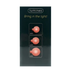 Lumineo 120 LED Multi Color Cherry Lights Black Wire 10 Lumineo 120 LED Multi Color Cherry Lights Black Wire -Christmas Decoration 070314 side 95856.1668958991