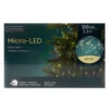 Lumineo 320 Micro-LED Warm White Lights Silver Wire -Christmas Decoration 070395 Front 25935.1669135839
