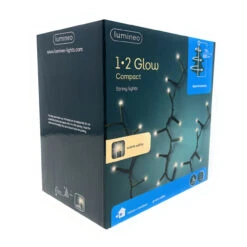 Lumineo 880 LED 1-2 Glow Warm White Compact Lights Green Wire 8 Lumineo 880 LED 1-2 Glow Warm White Compact Lights Green Wire -Christmas Decoration 071381 Lumineo 880 LED 1 2 Glow Warm White Compact Lights Green Wire box angle 12969.1669135459