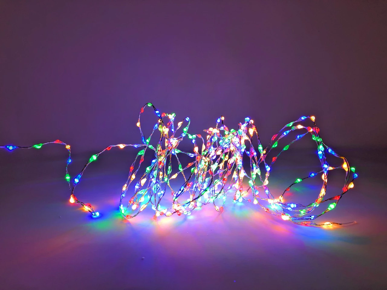 Lumineo 378 Micro LED Multi-Colored LED Lights Silver Wire 4 Lumineo 378 Micro LED Multi-Colored LED Lights Silver Wire - Image 2