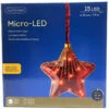 Lumineo Micro LED Red Glass Star 1 Lumineo Micro LED Red Glass Star -Christmas Decoration 076308 Micro LED Red Glass Star 75336.1668441172