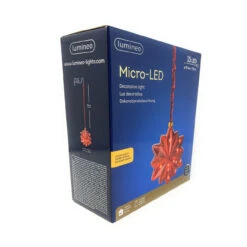 Lumineo Micro LED Red Glass 12 Pointed Star 8 Lumineo Micro LED Red Glass 12 Pointed Star -Christmas Decoration 076310 Angle 31675.1668959665