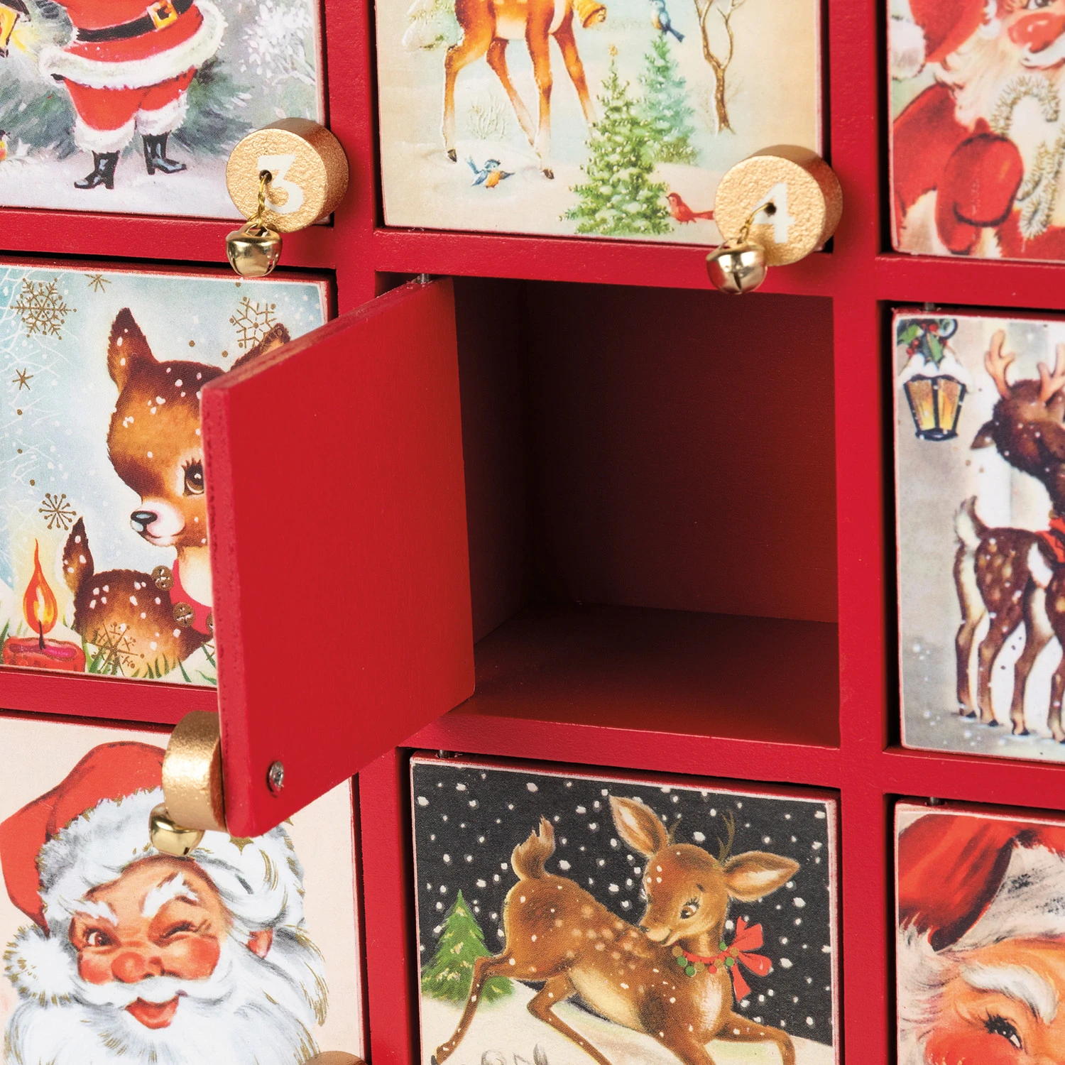 Primitives By Kathy Vintage Santa Claus Advent Calendar Christmas Countdown 115344 5 Primitives By Kathy Vintage Santa Claus Advent Calendar Christmas Countdown 115344 - Image 3