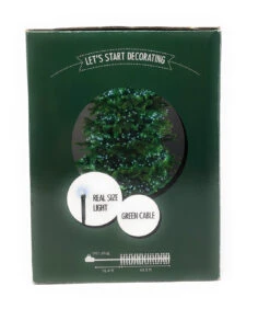 Lumineo 1512 LED Cool White Cluster Lights Green Wire -Christmas Decoration 1512 cool cluster side 1 67408.1637453505