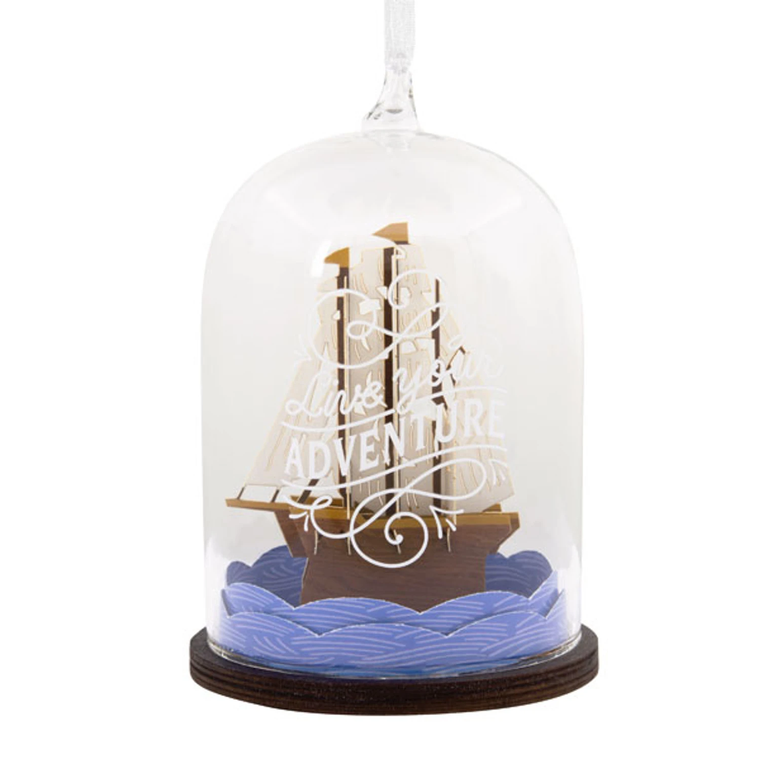 Hallmark Ship In A Bottle Signature Christmas Ornament 1HDL2173 3 Hallmark Ship In A Bottle Signature Christmas Ornament 1HDL2173
