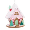 Hallmark Pink Gingerbread House Signature Christmas Ornament 1HDL2178 -Christmas Decoration 1HDL2178 38253.1654785319
