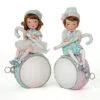 Katherine's Collection Frost And Tenderness Christmas Elves On Ornaments Set Of 2 28-228677 -Christmas Decoration 28 228677 1 15670.1644246867
