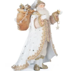 Katherine's Collection 13.75" Starry Nights Celestial Santa Figure 28-328826 -Christmas Decoration 28 328826 3 35529.1681503975