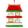 Chicken Coop Ornament - Merry Christmas -Christmas Decoration 290 Untitled design 1 52730.1661519667