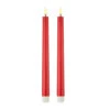Uyuni 11" Moving Flame Red Taper Candle Set Of 2 4134531 1 Uyuni 11" Moving Flame Red Taper Candle Set Of 2 4134531 -Christmas Decoration 4134531 35035.1686832150