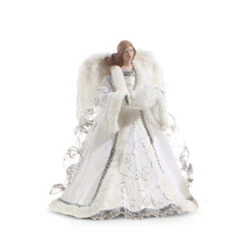 Raz 16" Angel Christmas Tree Topper Purple Or White 4315546 -Christmas Decoration 4315546a 07918.1683047917