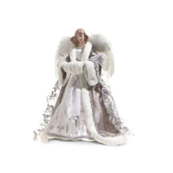 Raz 16" Angel Christmas Tree Topper Purple Or White 4315546 -Christmas Decoration 4315546b 71924.1683047920