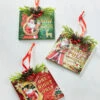 Raz 4.5" Set Of 3 Santa's Musical Orchestra Christmas Ornaments 4316123 -Christmas Decoration 4316123 67840.1690504060