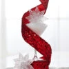 Raz 2.5" Red Sequined Wired Christmas Ribbon R4371759 -Christmas Decoration 4319058 R4371759 86663.1686596461