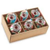 Raz Box Of 6 5.25" Multicolor Vintage Glass Christmas Ornaments 4320853 1 Raz Box Of 6 5.25" Multicolor Vintage Glass Christmas Ornaments 4320853 -Christmas Decoration 4320853 48086.1683752337