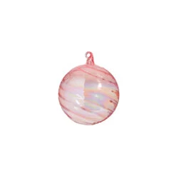 Raz 5" Pink Blown Glass Christmas Ornament 4324512 8 Raz 5" Pink Blown Glass Christmas Ornament 4324512 -Christmas Decoration 4324512a 45800.1684780567