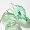 Raz 5" Green Blown Glass Christmas Ornament 4324513 2 Raz 5" Green Blown Glass Christmas Ornament 4324513 -Christmas Decoration 4324513 23732.1684782398