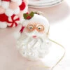 Raz 6.5" Santa With Glasses Glass Christmas Ornament 4352897 1 Raz 6.5" Santa With Glasses Glass Christmas Ornament 4352897 -Christmas Decoration 4352897 85160.1685543282