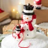 Raz 4.5" Or 8" Eric Cortina Snowman Blow Mold Glass Christmas Ornament 4253122 -Christmas Decoration 4353172 38270.1685630649