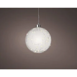 Lumineo 30 Micro LED Warm White Lights Hanging Ball -Christmas Decoration 483768 20741.1638361669