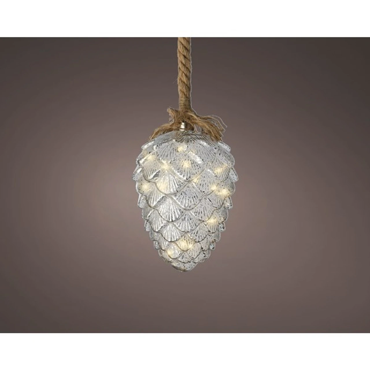 8" Pine Cone Shaped Rope Light 5 8" Pine Cone Shaped Rope Light - Image 3
