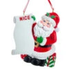 Kurt Adler Personalized Santa With Nice List Ornament 1 Kurt Adler Personalized Santa With Nice List Ornament -Christmas Decoration 752106 Personalized Santa With Nice List Ornament 76603.1654702636