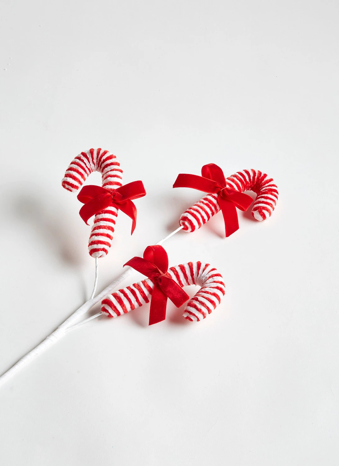 Raz 22" Candy Cane Christmas Tree Pick F4306674 3 Raz 22" Candy Cane Christmas Tree Pick F4306674