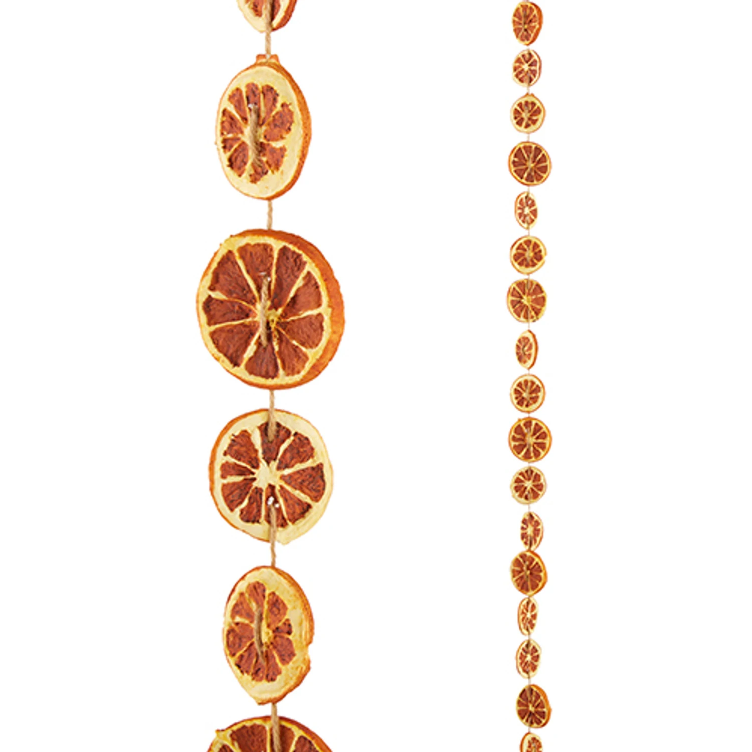 Raz 5.5' Orange Slice Christmas Tree Garland G4202278 4 Raz 5.5' Orange Slice Christmas Tree Garland G4202278 - Image 2