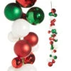 Raz 4' Red, Green, And White Ball Garland G4332703 1 Raz 4' Red, Green, And White Ball Garland G4332703 -Christmas Decoration G4332703 89204.1686239240