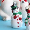 Cody Foster 5.5" Snowman Blow Mold Glass Christmas Ornament GO-8878 -Christmas Decoration GO 8878 edit 64221.1692036498