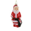 Cody Foster 4.5" Santa Blow Mold Glass Christmas Ornament GO-8881 2 Cody Foster 4.5" Santa Blow Mold Glass Christmas Ornament GO-8881 -Christmas Decoration GO 8881 1 37568.1692318319