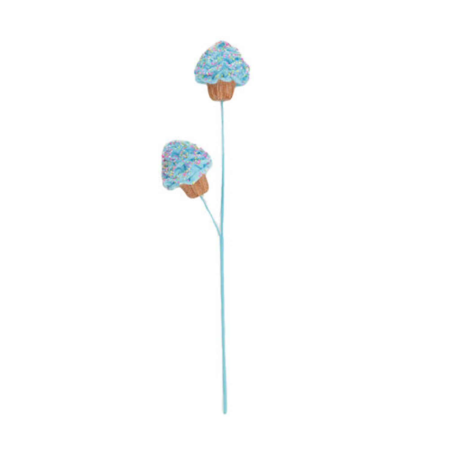 December Diamonds 25" White, Blue, Or Pink Cupcake Christmas Tree Pick 5 December Diamonds 25" White, Blue, Or Pink Cupcake Christmas Tree Pick - Image 3