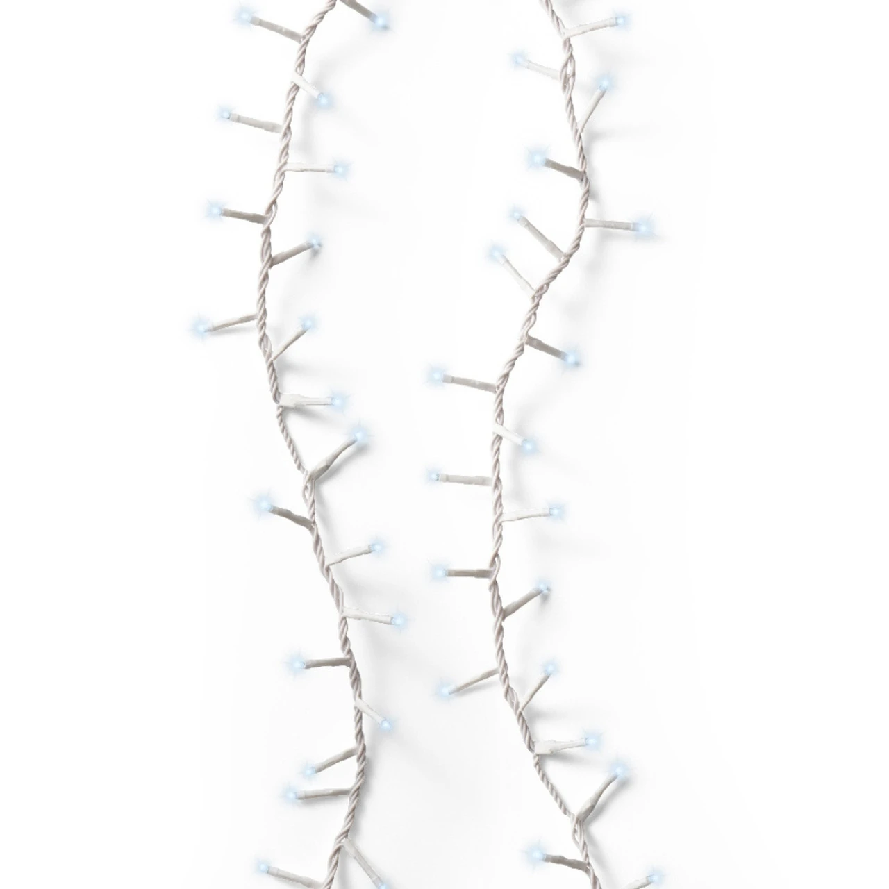 Lumineo 1000 LED Cool White And Blue Compact Twinkle Lights On Transparent Wire - Image 2