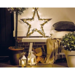 Lumineo 96 LED Warm White Twinkle Lights Black Wire 13 Lumineo 96 LED Warm White Twinkle Lights Black Wire -Christmas Decoration Lumineo battery 96 pic 2 44996.1541270813