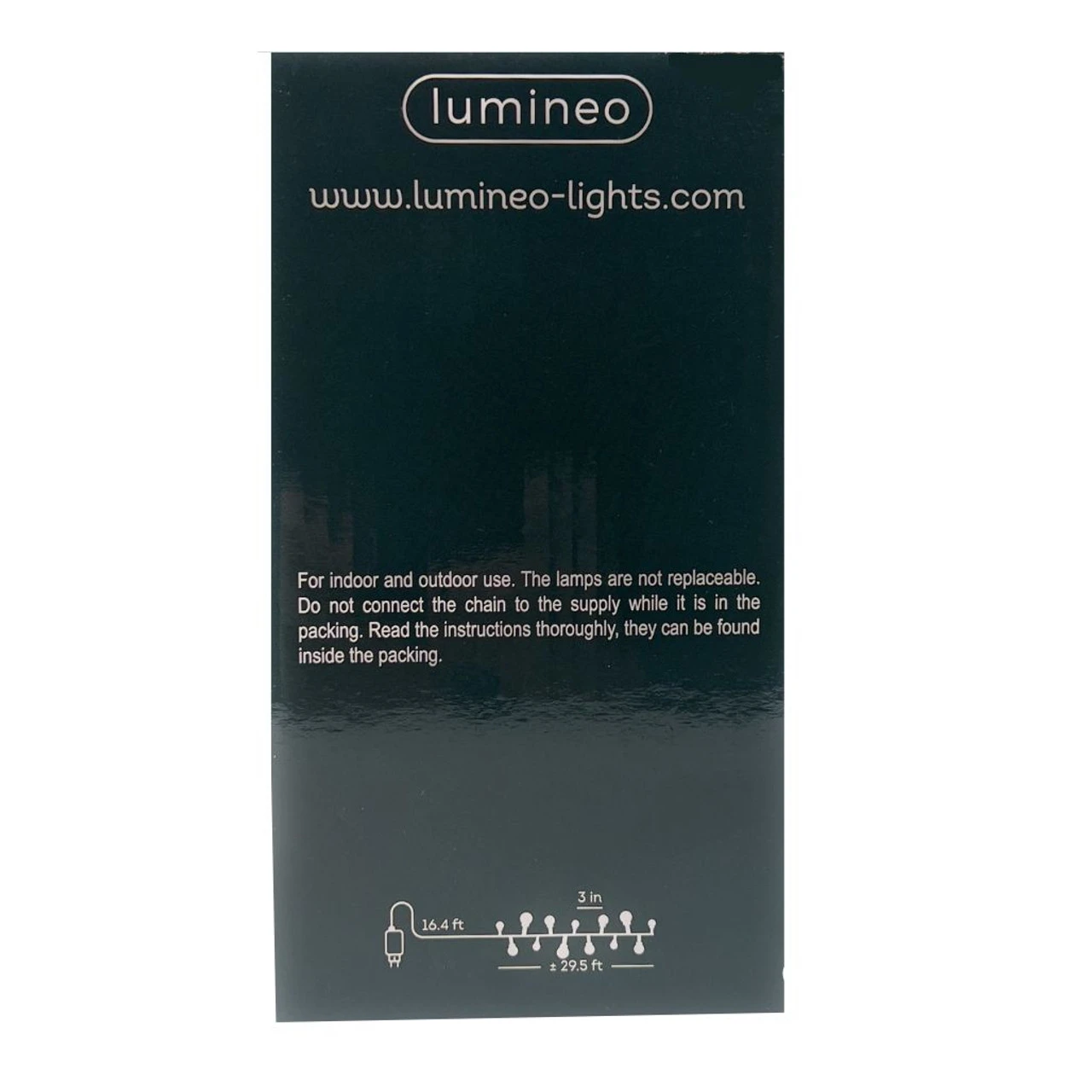 Lumineo 120 LED Multi Color Cherry Lights Black Wire 3 Lumineo 120 LED Multi Color Cherry Lights Black Wire - Image 2