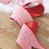 Raz 4" Red And White Tweed Wired Christmas Ribbon R4227742 -Christmas Decoration R4227742 97465.1651163986