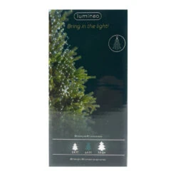 Lumineo 648 LED Cool White Silver Snowflake Lights -Christmas Decoration SIDE BC DONE 45016.1667702674