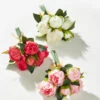 Raz 10.5" Real Touch Peony Bundle XF3702116 2 Raz 10.5" Real Touch Peony Bundle XF3702116 -Christmas Decoration XF3702116 1 46536.1686685709
