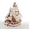 Kurt Adler 12" Electric Lighted Claydough Gingerbread House Christmas Figure J3628 -Christmas Decoration api05sud3 19541.1646091900