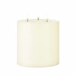 Uyuni 6" X 7" Large Ivory Triflame Candle 4034551 7 Uyuni 6" X 7" Large Ivory Triflame Candle 4034551 -Christmas Decoration api1jufkk 89418.1646091893