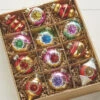 Raz Box Of 12 3.25" Bright Vintage Glass Christmas Ornaments 4120894 -Christmas Decoration api6ksapc 73868.1646091891