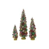 Set Of 3 Frosted Multicolor Bottle Brush Trees Christmas Figure 2223850 -Christmas Decoration apibgbiiq 90713.1646091869