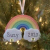 Hallmark 3.5" Rainbow Personalized Christmas Ornament 1HGO2253 -Christmas Decoration apicbaanx 08414.1646091897